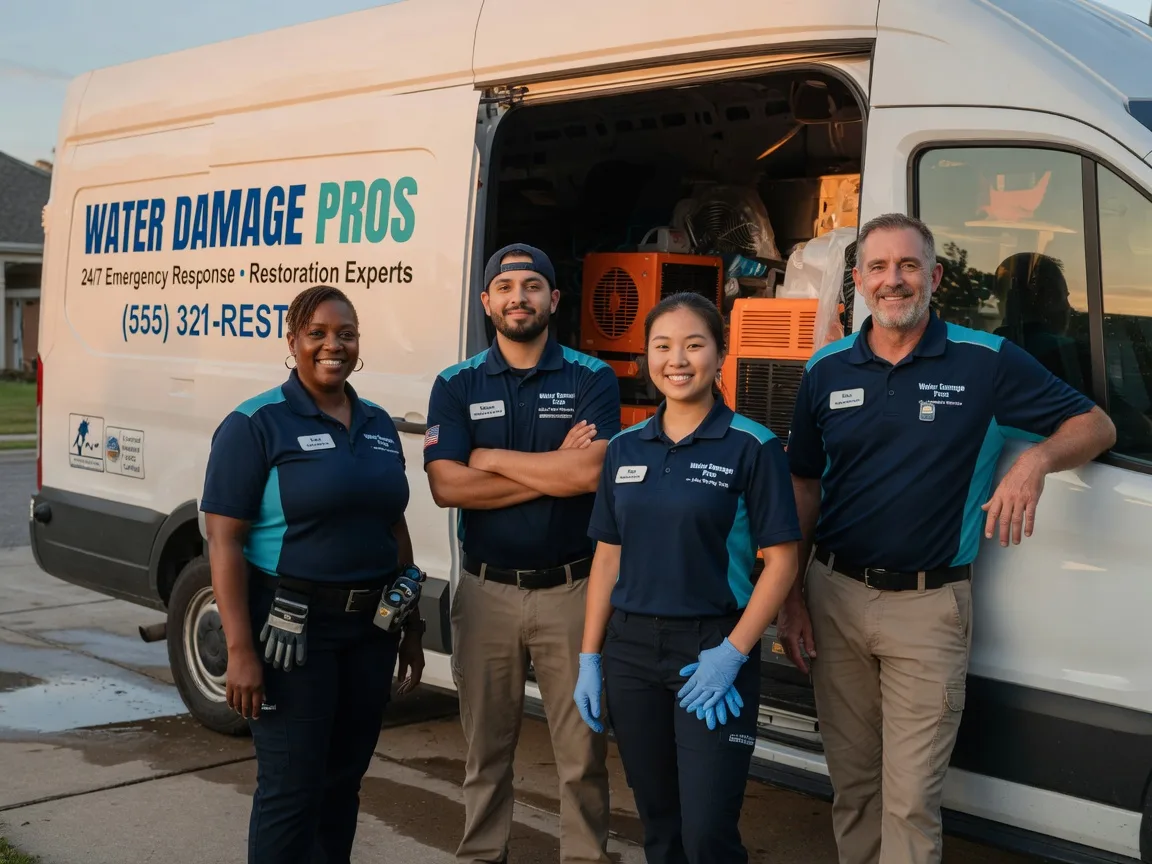 Water Damage Restoration company in Churchs Ferry, ND
